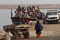 Ferry, port d'Obock en 2005