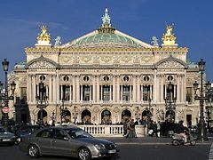 Palatul Garnier din Paris, Franța, situl istoric al Operei Naționale din Paris.