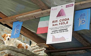 Indicazioni al rifugio Coda.