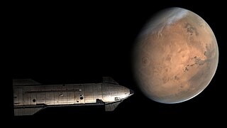 Projet de fusée Starship Cargo de SpaceX, du projet de colonisation de Mars d'Elon Musk.