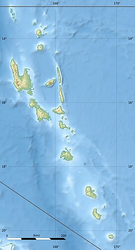 Mount Tukosmera is located in Vanuatu