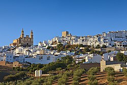 Skyline of Olvera