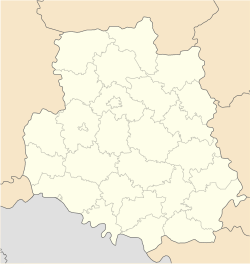 Pokutyne is located in Vinnytsia Oblast