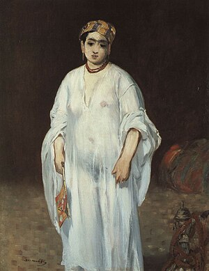 Junge Frau in orientalischem Gewand (Édouard Manet)