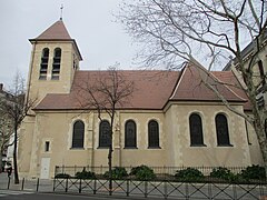 L'église Saint-Médard.