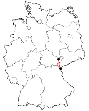 Verlauf der B 92