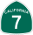 State Route 7 marker