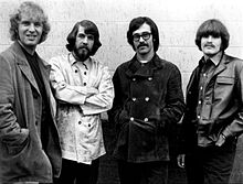 Creedence Clearwater Revival v roce 1968; Tom Fogerty první zleva