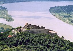 Vista de la ciudadela de Visegrád