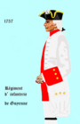 Régiment de Guyenne 1757 - 1762