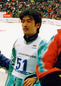 Hiroya Saitō in Planica 2000