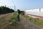 Toegang tot het station vanaf de Budasteenweg