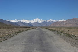 La carretera al llac Karakul (Tadjikistan)