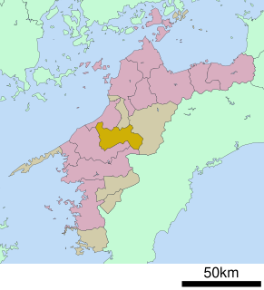 内子町位置図