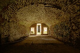 Une chambrée du casernement d'origine