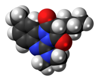 Azapropazone molecule