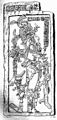 Image 41K'inich Kan B'alam II, the Classic period ruler of Palenque, as depicted on a stele (from Mesoamerica)