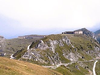 Passhöhe des Colle di Tenda