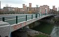 Roßauer Brücke mit Roßauer Kaserne