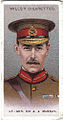 Cigarette card de la marque Wills représentant un officier britannique