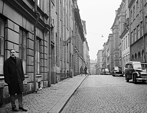 Norra Smedjegatan söderut, 1962.