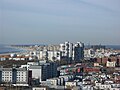 Edgemere, en regardant vers Arverne View / Ocean Village.