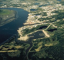 Aerial view of Bethel on the رود کاسکوکویم