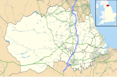 Ulnaby shown within Durham