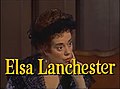 Elsa Lanchester