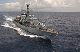 illustration de HMS Richmond (F239)