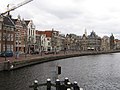 Vista del carrer Damstraat de Haarlem