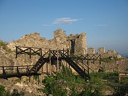 Ruines de la forteresse de Koznik.