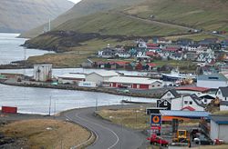 Leirvík in May 2002