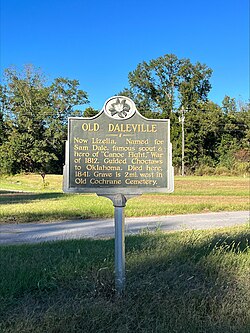 Historical marker in Lizelia