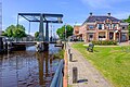 Draw bridge in Nieuwolda