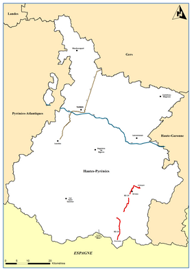 Image illustrative de l’article Route départementale 19 (Hautes-Pyrénées)