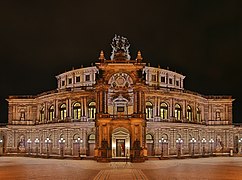 Semperoper din Dresda.