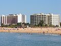 Marina beach in Vilamoura