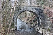 Die Eisenbahnbrücke der ehemaligen Kasbachtalbahn