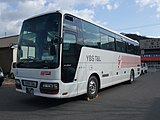 YBSツアー専用観光バス「わっピィ1号」（山交タウンコーチ甲府営業所・B431）