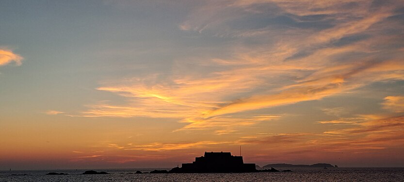 Coucher Soleil à Saint-Malo