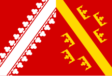 Description de l'image Flag of Alsace (old).svg.