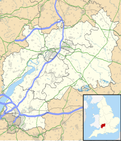 Bussage is located in Gloucestershire