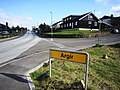 Argir, a sign with the village name.