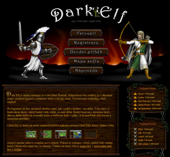 Dark Elf – titulní stránka