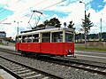 Historická tramvaj N č. 11 v Gdaňsku