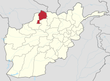 Jowzjan in Afghanistan.svg