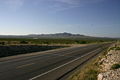 Sierra Madera impact crater in West Texas viewed from US Hwy 385 on Jul 15, 2007