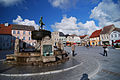 Marktplatz mit Hansabrunnen