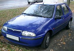 Mazda 121 Fünftürer (1996–1997)